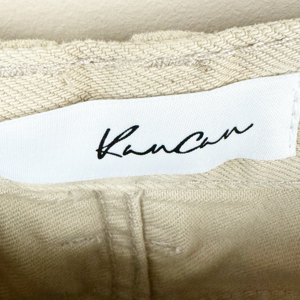 Kancan Montana Taupe Ultra High Rise 90's Flare Distressed Jeans Size 26 - Picture 9 of 14